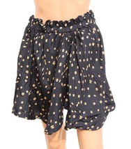 Isabel Marant Women&#39;s Casual Polka Dot Printed Black Flared Short Mini S... - £48.74 GBP