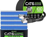 GearIT 100Pack 1.5ft Cat6 Ethernet Cable &amp; 100ft Cat6 Cable - $343.99