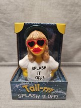 Celebriducks Tail-rrr Splash It Off Rubber Duck Collectible New in Box Music - £17.77 GBP