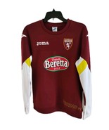 Torino Long Sleeve Training  Red Shirt Pullover Sweater Joma Medium Poly... - $54.14 CAD