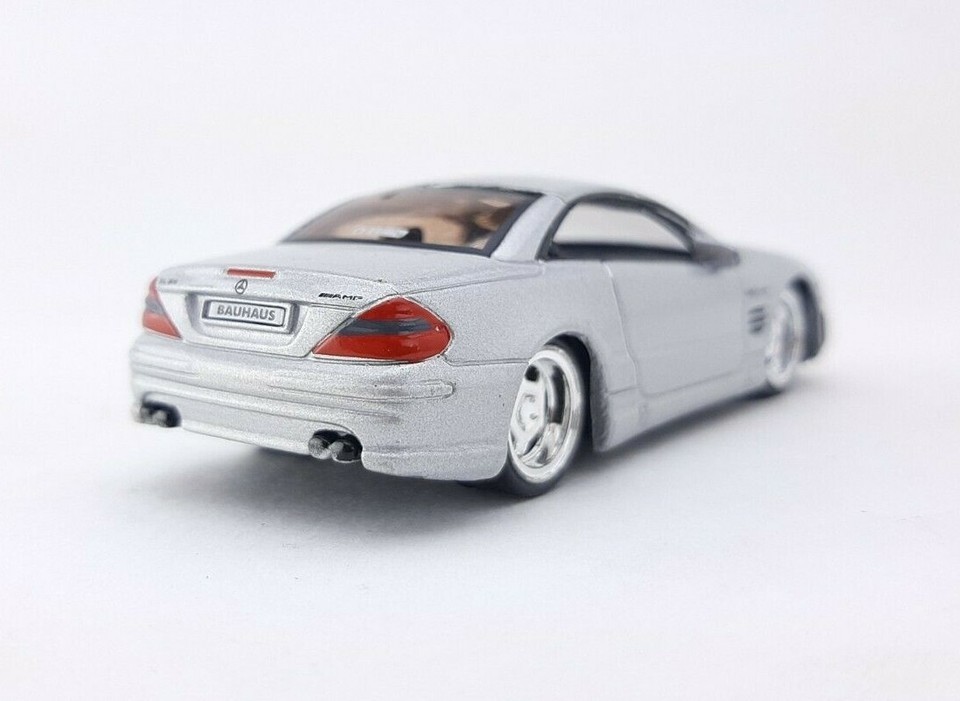 Jada Toys Dub City Mercedes Benz Sl65 Amg (Silver) 1:64 Diecast Car Item image 4