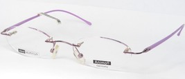 Animo D47-1 C-5 Purple Eyeglasses Glasses Rimless 48-19-138mm Germany - £33.63 GBP