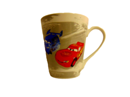Disney Pixar Cars Land Coffee Mug Cup Lighting McQueen Walt Disney Collectible - $7.91