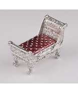 Keren Kopal Cupboard trinket box hand made  with &amp; Austrian crystals Fab... - $47.70