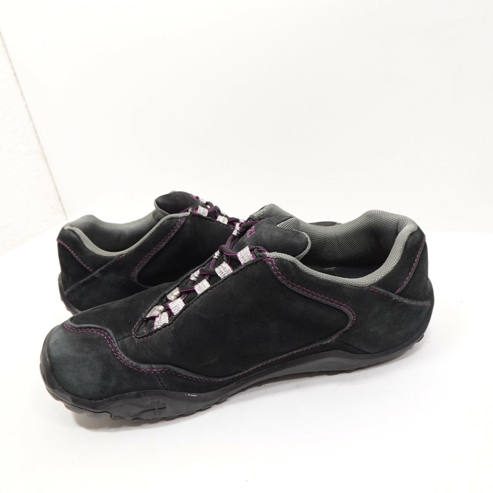 Kuru Chicane Black Purple Suede Hiking Comfort Shoes Sneaker Womens Size 10 Item image 9