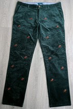 Comfy Campfire Cords by Kiel James Patrick Corduroy Moose Pants W36 L32 - $649.13 MXN