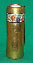 Classic Gold Gilt Overlay Porcelain Vase Czechoslovakia Tk Thuny Thun Baker 1920 - £70.74 GBP