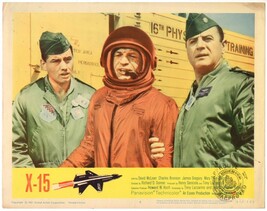 *X-15 (1961) Cold War Rocket-Powered Aircraft Testing Charles Bronson Lo... - $45.00