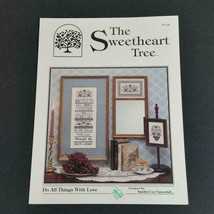 The Sweetheart Tree Cross Stitch Pattern Do All Things with Love SV018 V... - £11.27 GBP