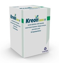 Kreon 10000 V, 50 capsules - $34.07 CAD