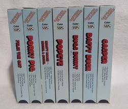 7 Classic Cartoon VHS Tapes - Good Condition! - £36.02 GBP