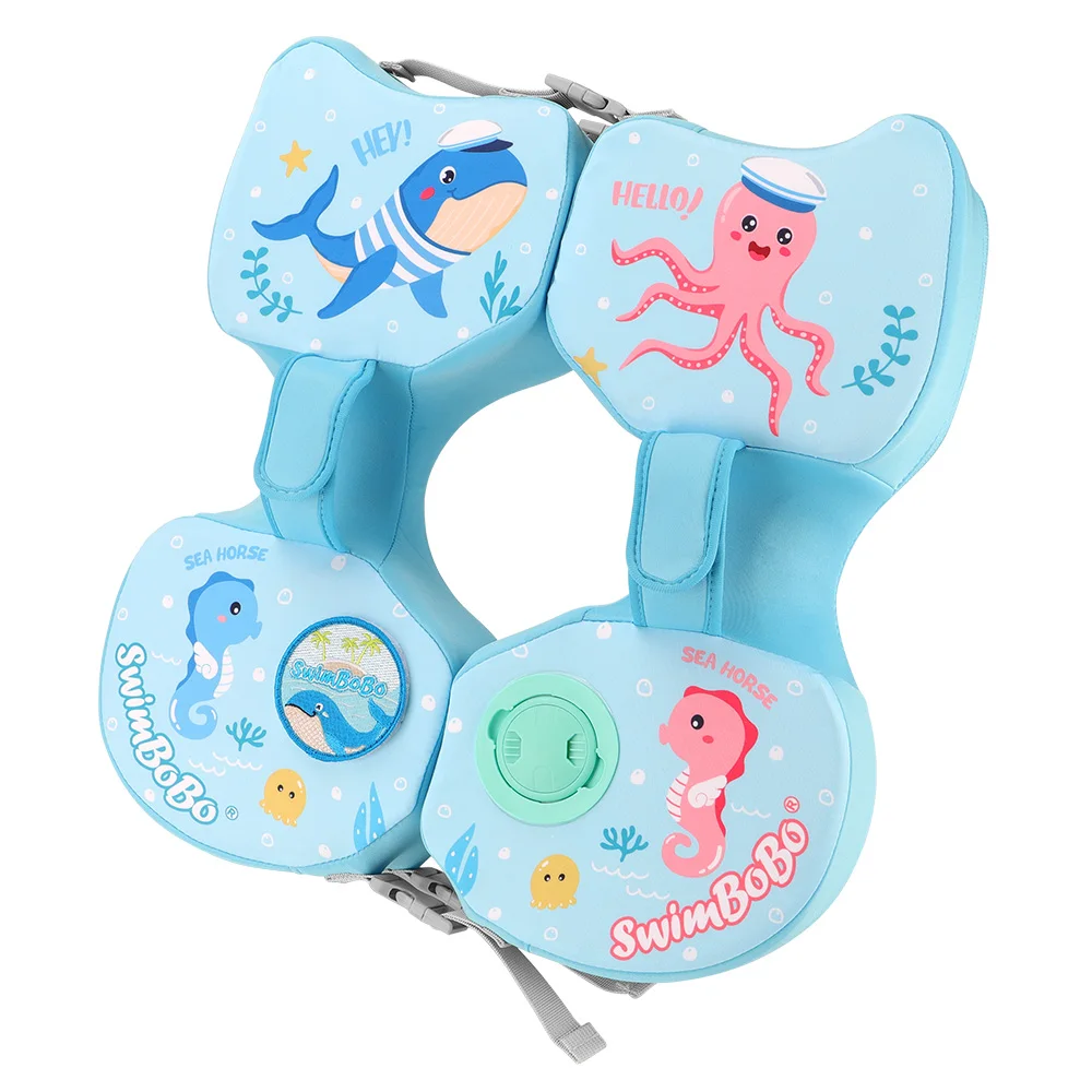 Swimbobo New Upgrade Millisecond Rollover Alarm Children Swim Ring Underarm - £68.15 GBP