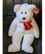 TY Beanie Buddy - Maple Bear White With Tags Retired - £11.30 GBP