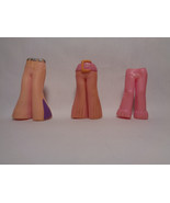 Mattel Polly Pocket Lot of 3 Replacement Pink Pants for 3 1/2&quot; Dolls - £1.04 GBP