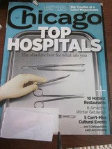 Chicago Magazine Big City Big Stories January 2013 Top Hospitals Issue Brand New - £7.81 GBP