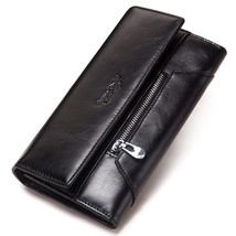 Fashion Women Clutch Wallet Many Departments Leather Female  Zipper Designer Pur - £43.34 GBP