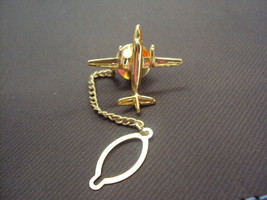 NECK TIE PIN MILITARY AIRPLANE FROM ROYAL THAI AIR FORCE MUSEUM - $14.35