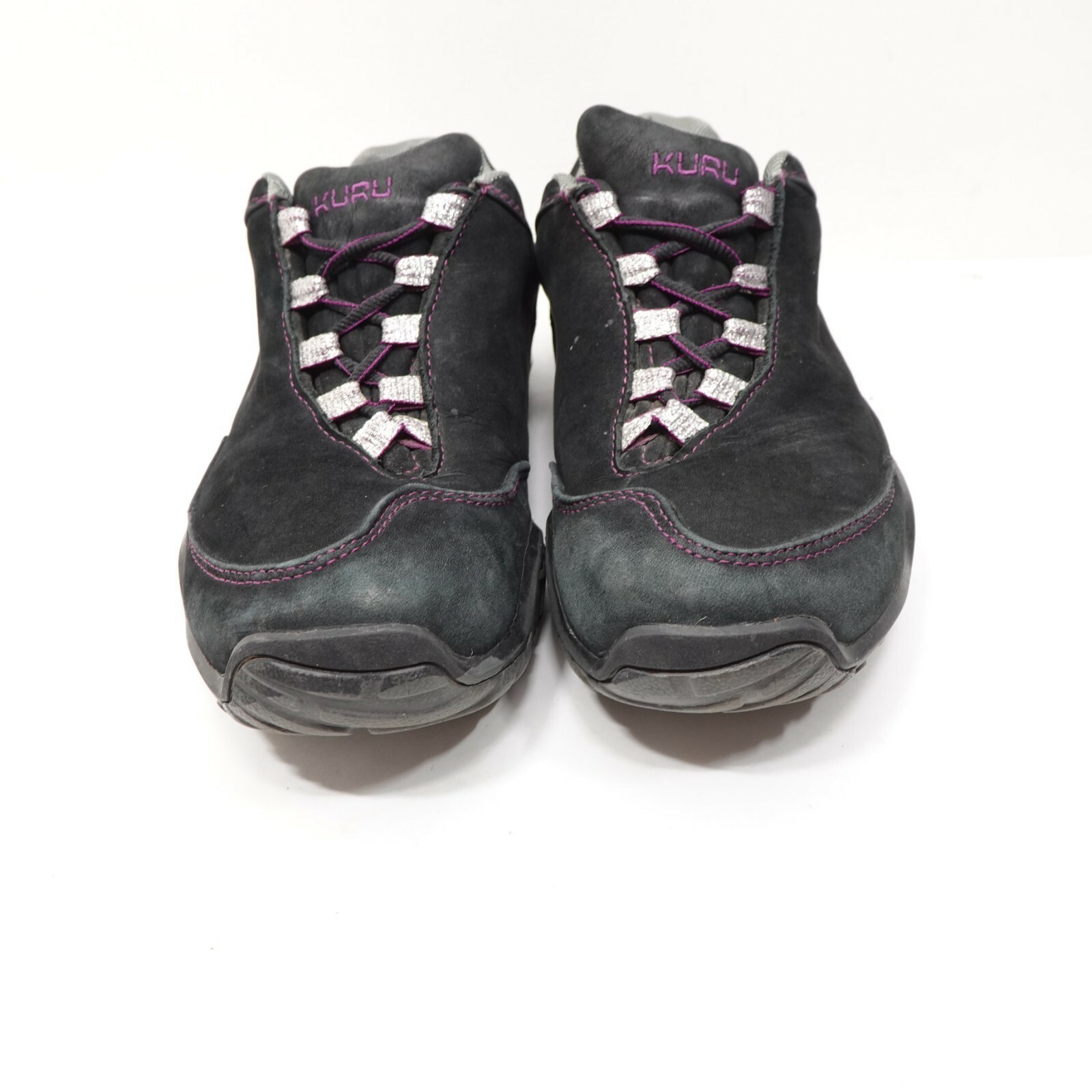 Kuru Chicane Black Purple Suede Hiking Comfort Shoes Sneaker Womens Size 10 Item image 2