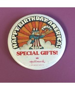 1975 Hallmark Cards Pinback Happy Birthday America Uncle Sam Tweet Speci... - £2.95 GBP