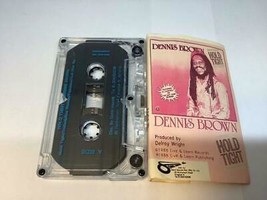 Dennis Brown Audio Cassette Tape Hold Tight 1986 Live And Learn Records Jamaica - £7.00 GBP