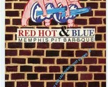 Red Hot &amp; Blue Memphis Bar B Q Menu Owings Mills Maryland - $24.72