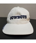 Vintage NFL Pro Line Dallas Cowboys Adjustable Hat White One size fits all - $56.86 CAD