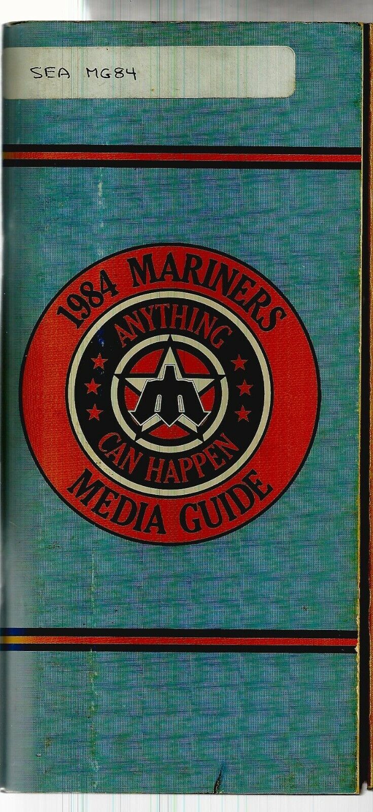 Primary image for BASEBALL:  1984 SEATTLE MARINERS Baseball MLB Media GUIDE  EX+++