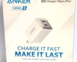 Anker Series 5 521 Charger (Nano Pro)  40W Fast Wall Charger 2x 20W USB-... - £19.32 GBP