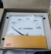 Modutec 227-02AA-LSSS Panel Meter (0-1000 AC Amperes) - £40.89 GBP