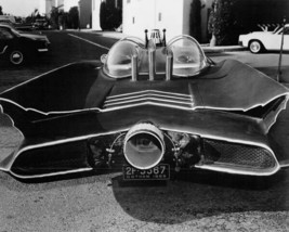 Batman 1966 TV The Batmobile as viewed from the back with Gotham plate 8x10 - $10.99