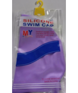Men&#39;s Flexible Silicone Swimming Cap Or Hat One Size fit all Color Purple - $110.42 MXN