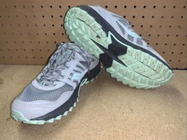 Saucony Excursion TR 13 Gray Teal Running Shoes Sneakers Womens Size 9.5 - $28.50