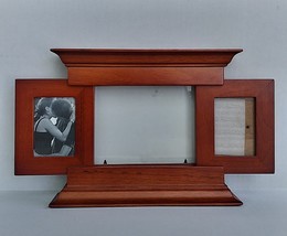 Walnut 3 Photo Table-top Picture Frame - £23.24 GBP