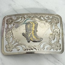 Vintage Cowboy Boots Western Belt Buckle - £15.57 GBP