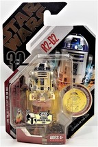 Star Wars 30th Anniversary Chase R2-D2 Action Figure W/ Gold Coin - SW1 - £18.55 GBP