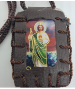 Our Lady of Guadalupe/St jude Black  Necklace Collar scapular Virgen / s... - $23.62 CAD