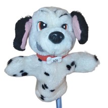 Disney Mattel 101 dalmatians Plush Hand Puppet Wizzer Puppy Dog Spots 9&quot; - $8.62