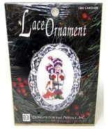 Lace Carolers Ornament Counted Cross Stitch Kit Crafts  1240 3x5 inch 18... - $9.89