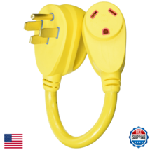 ParkPower 5030ARV 50A Male to 30A Female RV Straight Blade Adapter - $34.10