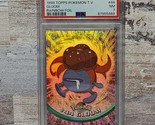 1999 Topps Pokemon Gloom Rainbow Foil #44 PSA 7 Near Mint Card T.V. - $29.69