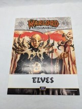 Warlord Saga Of The Storm Elves AEG Promotional Flyer Sheet 8 1/2&quot; X 11&quot; - £47.58 GBP