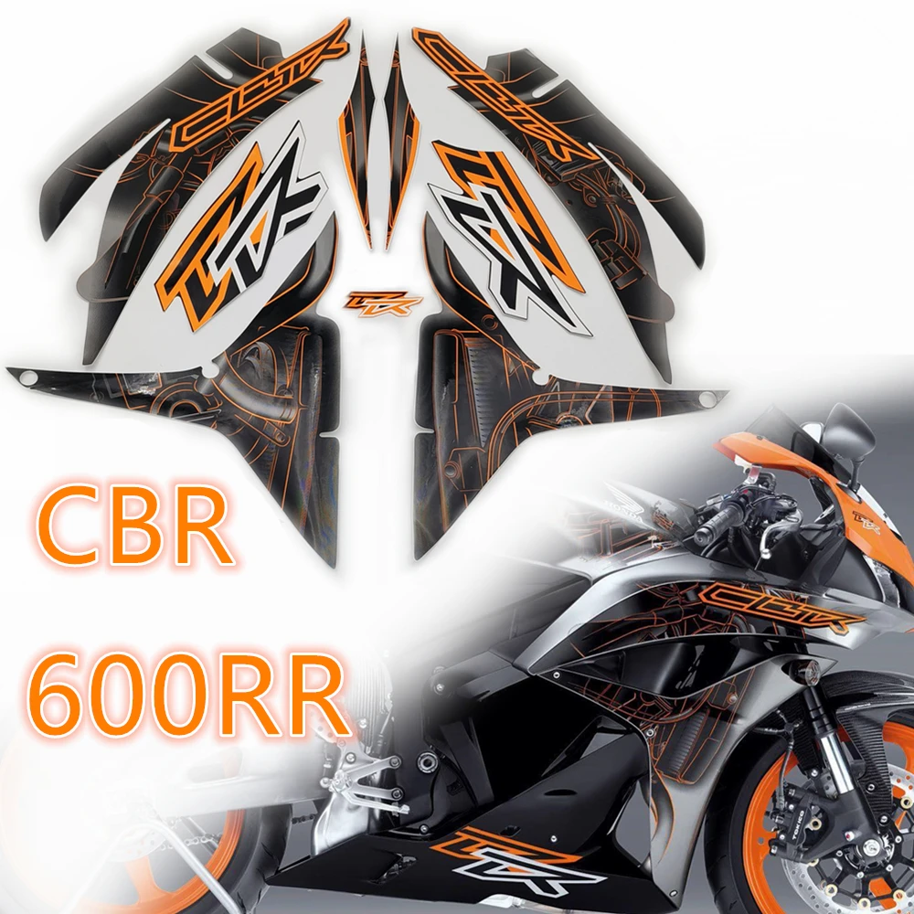 Motorcycle Fairing Full Kit Stickers Protector Decoration Decals   CBR600RR CBR  - £268.18 GBP