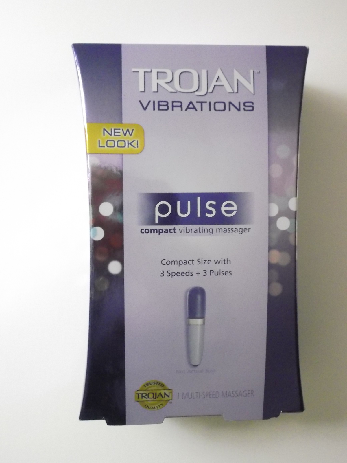 Trojan Vibrations Pulse Compact Vibrating Massager for Women - $14.95