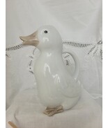 Vintage Duck Pitcher Made in Japan Porcelain Cottage Core Farmhouse Table - $26.99