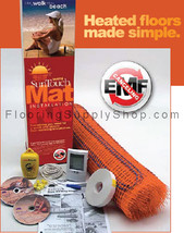 SunTouch Floor Heating Tape Mat Kits 2ft 140 sq - 2ft Wide - £2,002.85 GBP