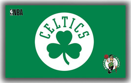 Boston Celtics Basketball Team Memorable Flag 90x150cm 3x5ft Fan Best Banner - £11.95 GBP