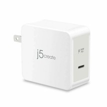 NEW j5create Type C PD Charger Power Delivery &amp; Quick Charge JUP1230 AC Adapter - £8.16 GBP