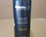 Gillette Labs Men’s Quick Rinse Shave Foam W/ Vitamin B3 &amp; Sea Kelp-8.1oz - $8.60