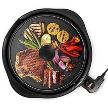 Emg1100 Electric Indoor Nonstick Grill, Dishwasher Safe, Cool Touch, Fas... - $50.99