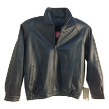 Assorted Brands, Vintage, Men&#39;s Genuine Leather Bomber (Short) Jacket, Group-2 - £158.49 GBP